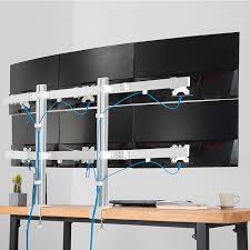 avlt hex 32 monitor desk stand mount
