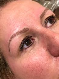 permanent makeup application