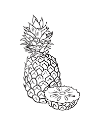 Coloring preschool worksheets colors coloring pages fruits. Free Pineapple Coloring Page Fargelegging Bilder
