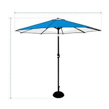 Custom Patio Umbrella With Push
