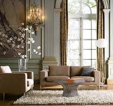 decorating with the gold and grey color