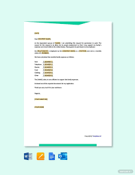 authorization letter template in word