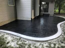 re stain and re seal concrete