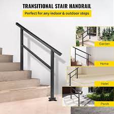vevor handrail outdoor stairs 47 6 x 35