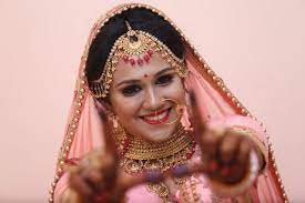 indian bridal makeup done