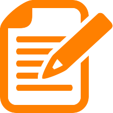 Image result for online submission icon orange