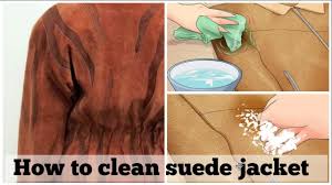 how to clean vine suede jacket you