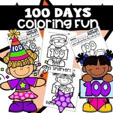 Top 100 magical unicorn coloring pages: 100th Day Coloring Page Worksheets Teaching Resources Tpt