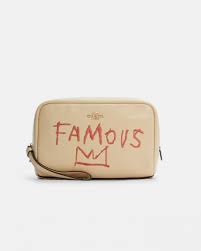 jean michel basquiat boxy cosmetic case