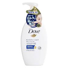 dove moisture milk cleansing make up