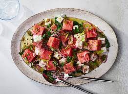 Publix Watermelon Feta Salad gambar png