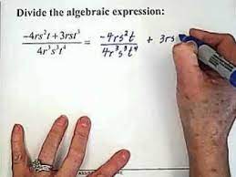 25 Division Of Algebraic Expressions
