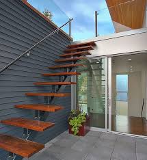 What makes a staircase modern? Staircase Design For Small Spaces Barnettfilm Com