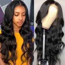 Are you looking for human hair wigs cheap casual style online? 360 Lace Front Wig 150 180 Density Body Wave Brazilian Human Hair