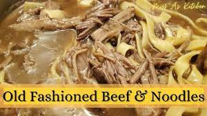 beef noodles old fashioned beef