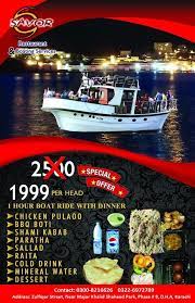 Maybe you would like to learn more about one of these? Savor Resturant Boating Dining Cruise Home Karachi Pakistan Menu Prices Restaurant Reviews Facebook
