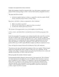 thesis statement examples for argumentative essays argumentative    
