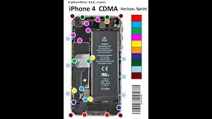 Iphone 4 4g Cdma Verizon Magnet Screw Chart Mat Magnetic Lcd Screen Repair Tool