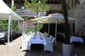 Table de salle à manger. Tables A L Exterieur Pour Des Occasion Picture Of Restaurant Du Chateau De Vuissens Tripadvisor