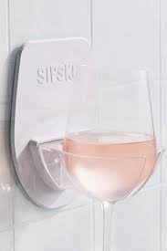 A Shower Wine Glass Holder Is The
