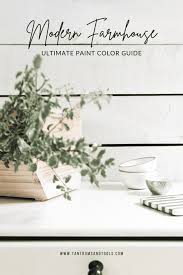 Modern Farmhouse Paint Colors That Will