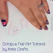 octopus nail art katie crafts