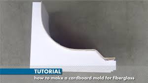 cardboard mold for fibergl