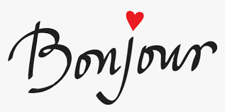 French Word Bonjour Royalty Free SVG, Cliparts, Vectors, And Stock - Clip  Art Library