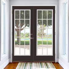 15 Lite Clear Glass Patio Door