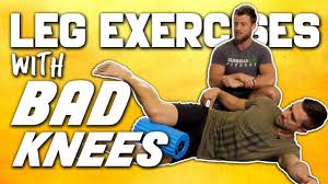 leg exercises with bad knees lower
