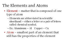 The elements were pure but could not be found in that state on earth. Elements And The Periodic Table 1 Element Squares