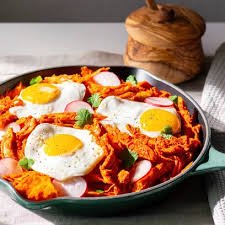 leftover turkey and fried eggs recipe