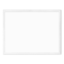 White Decor Frame Dry Erase Board
