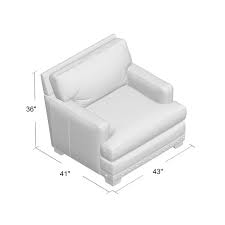 Choose online and get them delivered to great furniture plus outstanding customer service, platinum white glove delivery and an industry record in customer satisfaction make coleman furniture. Steel 43 W Top Grain Leather Chair And A Half Birch Lane