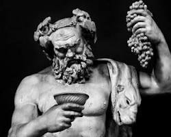 Imagem de Dionísio, o deus grego