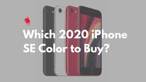 It blends the bezels into the screen better, making it appear less noticeable. Which Color 2020 Iphone Se Should You Buy Black White Or Red