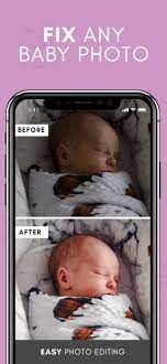precious baby photo art on the app