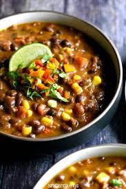 black bean chili recipe e cravings