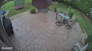 Strong Winds Lead To A Shattered Patio