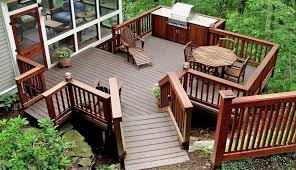 Garden Wooden Deck Ideas Genova S