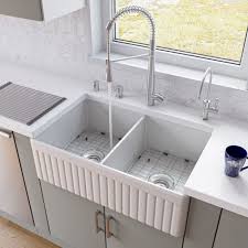 perth fluted fireclay sink bacera