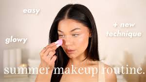easy summer makeup routine you