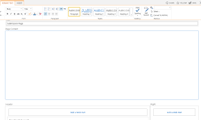 Tweaking The Blank Web Part Page Template In Sharepoint 2013