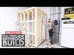 Building A Small Bathroom In The Garage