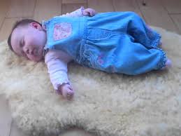 natural merino baby sheepskin rug