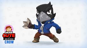 Feel free to join the wins & losses family on discord! How To Draw Crow Super Easy Brawl Stars Drawing Tutorial Draw It Cute