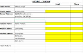 Project Log Book