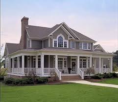 Farmhouse With Wrap Around Porch