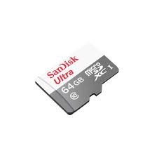 Thẻ Nhớ MicroSDXC SanDisk Ultra 64GB 100MB/s Class 10 Chuyên Dùng Cho  Camera Hành Trình