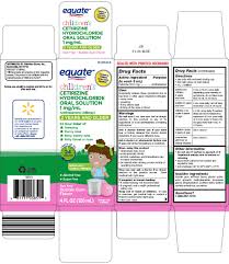 Ndc 49035 106 Childrens Allergy Relief Cetirizine Hydrochloride